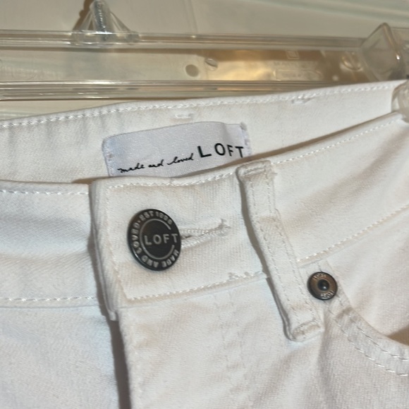 Made and loved Loft Boot cut raw hem Jeans - Picture 4 of 6